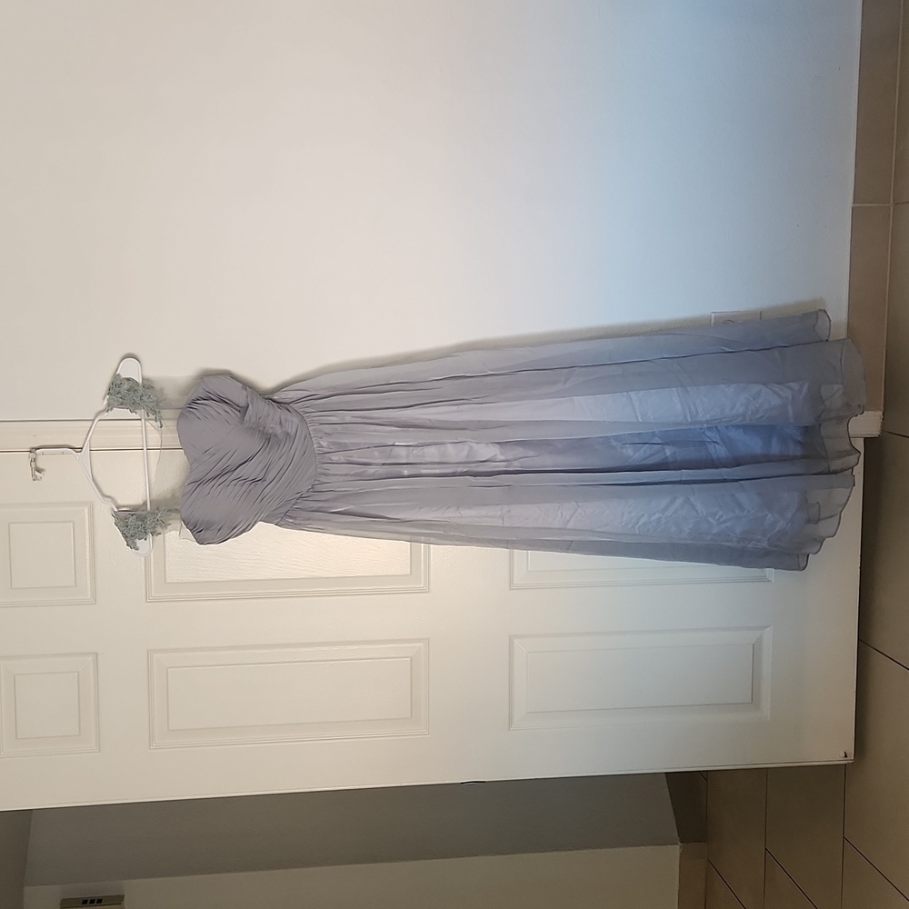 ✨️NWOT Beautiful Blue Flowy Maxi sz Large